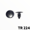 TR224 - 100 or 500 / Fender & Bumper Shield Ret. (1/4" hole)
